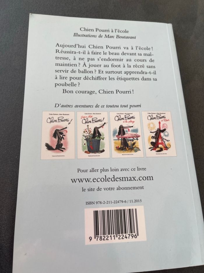 Roman enfant chien pourri à l’école - photo numéro 3