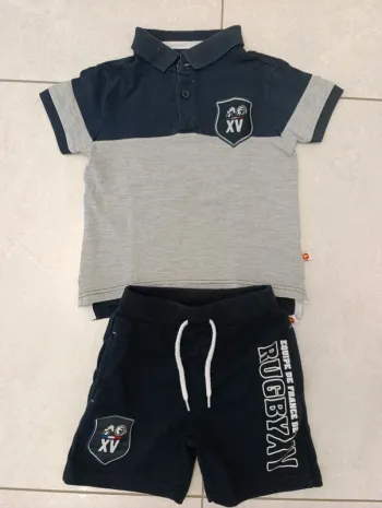 Ensemble été rugby France 4ans