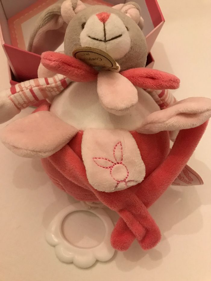 Peluche Musicale Lapin Célestine - photo numéro 2
