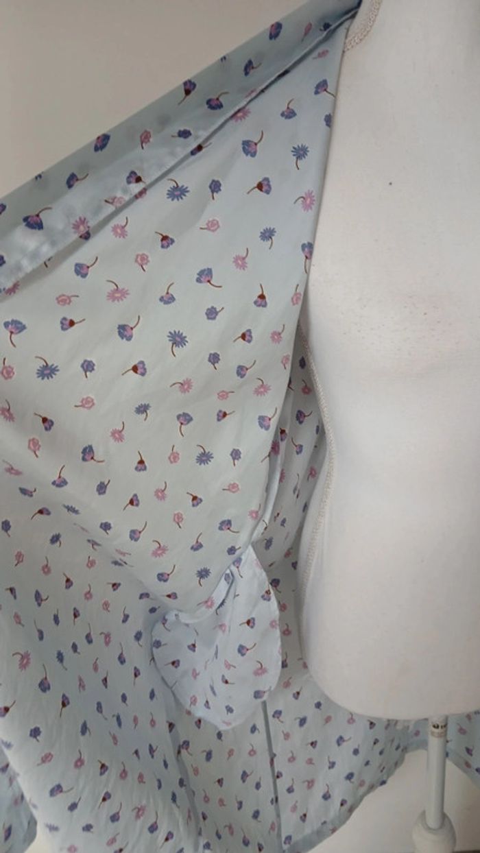 Kimono de nuit satiné - photo numéro 4