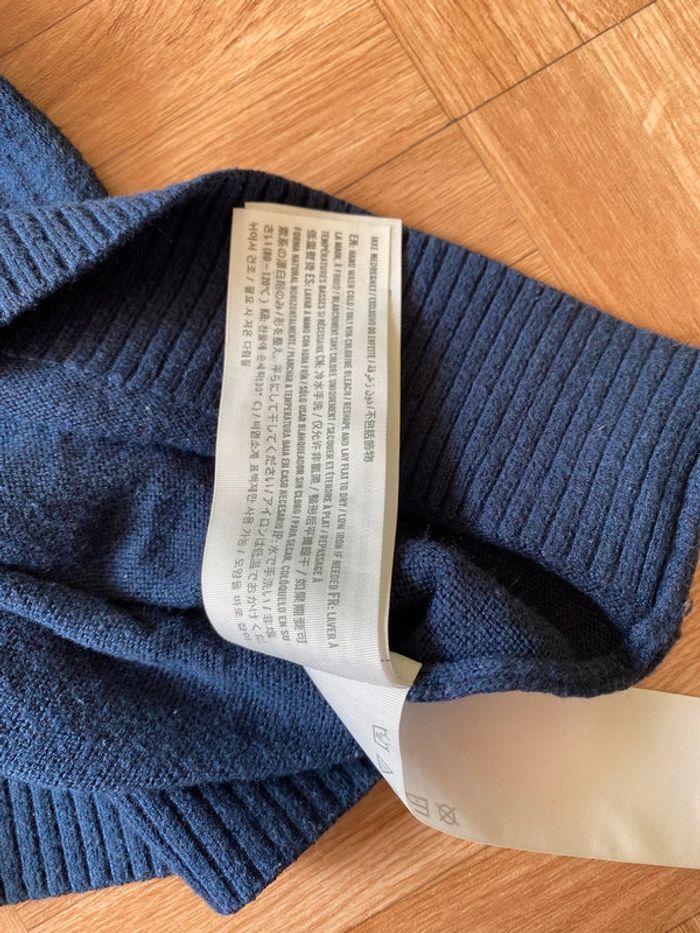 Sweat pull fin bleu marine Hollister - photo numéro 6