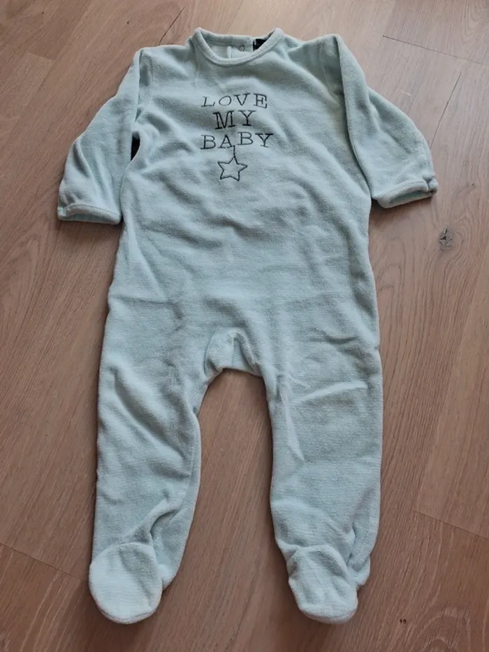 Pyjama velours 18 mois