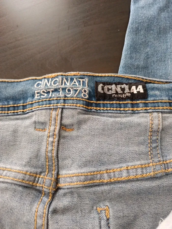 Jeans cincinati bleu - photo numéro 4