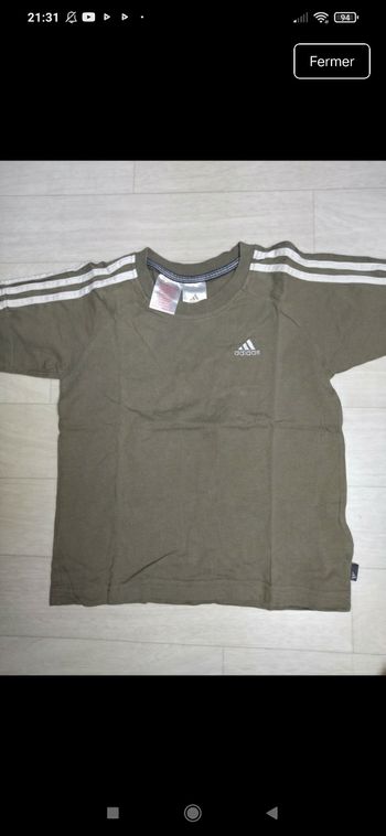 Tee shirt 8 ans adidas 