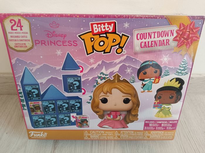 Calendrier de l'avent funko disney princesse