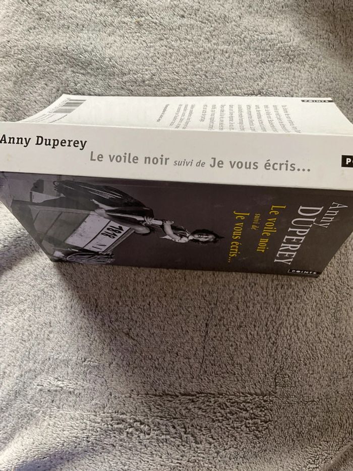 #le voile noir suivi de je vous écris Duperey - photo numéro 4