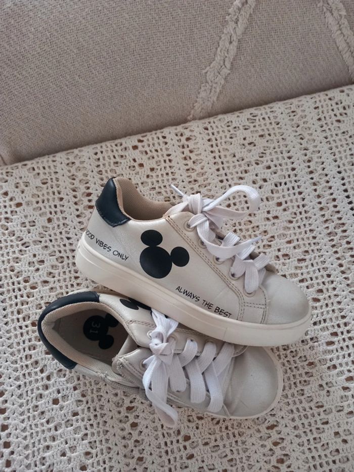 Basket grise mixte taille 31 - photo numéro 2