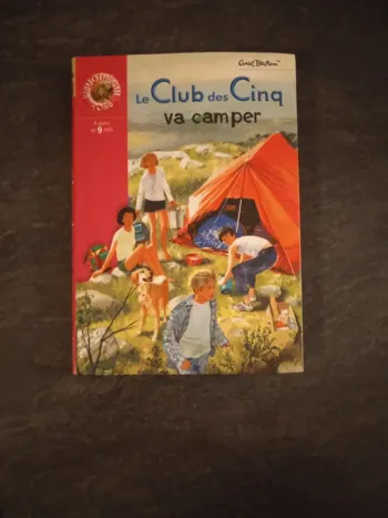 Le Club des Cinq va camper