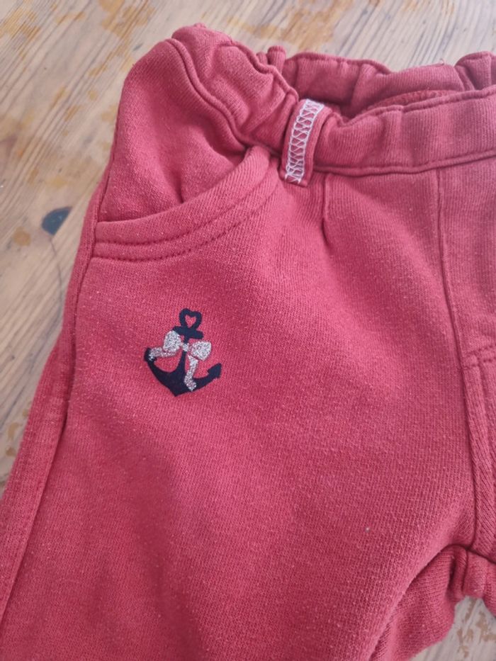 Pantalon rouge 18 mois fille - photo numéro 3