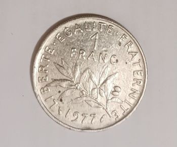 Pièce de 1 franc 1977