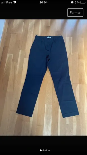 Pantalon noir 7/8 HetM T.40