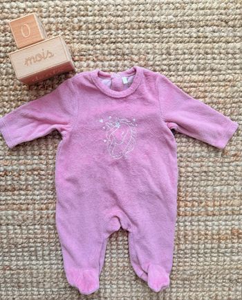 Pyjama velours Orchestra Naissance / 50cm