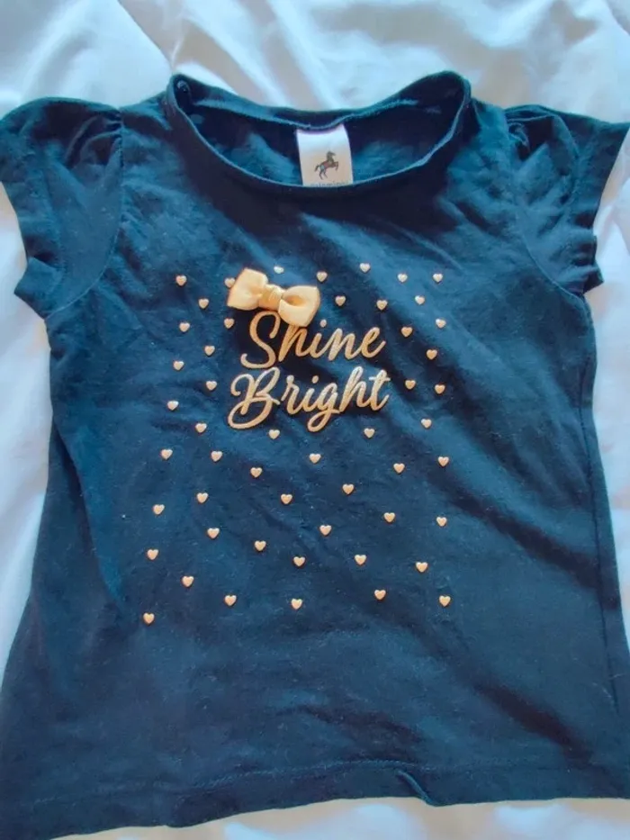 Lot 4 tee-shirt fille 3 ans - photo numéro 2