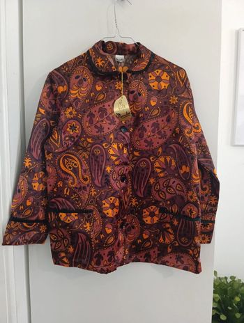 Veste chemise vintage/ haut de pyjama