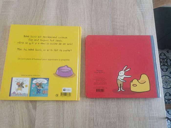 Lot de 2 livres sur le thème de l'acquisition de la continence "propreté" en très bon état - photo numéro 2