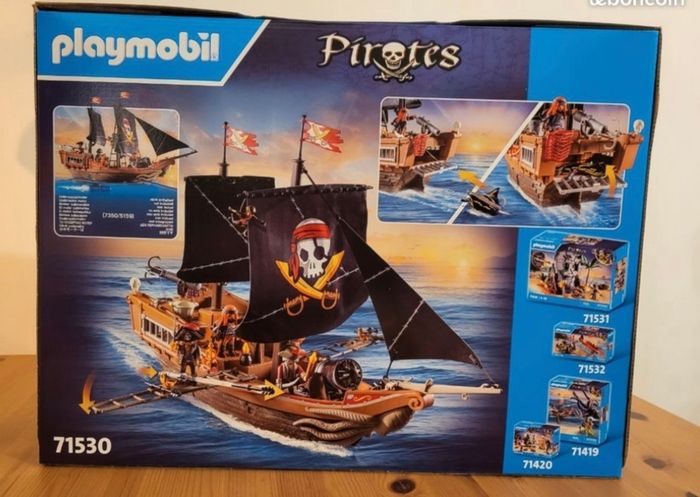 Bateau pirates playmobil 71530 neuf - photo numéro 2
