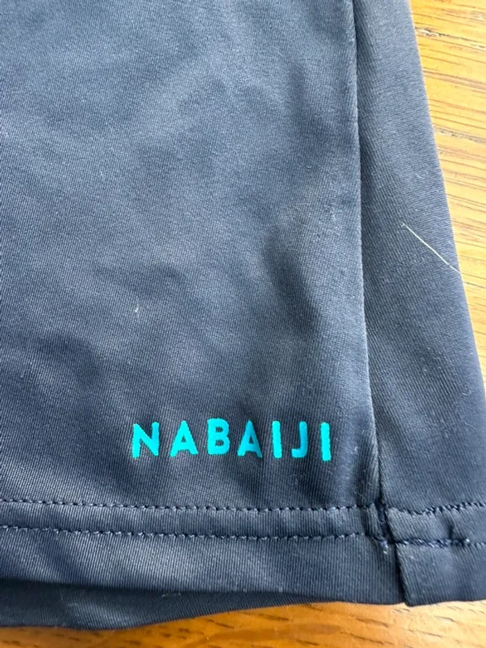 Maillot de bain Nabaiji décathlon 12 ans bleu marine - photo numéro 3