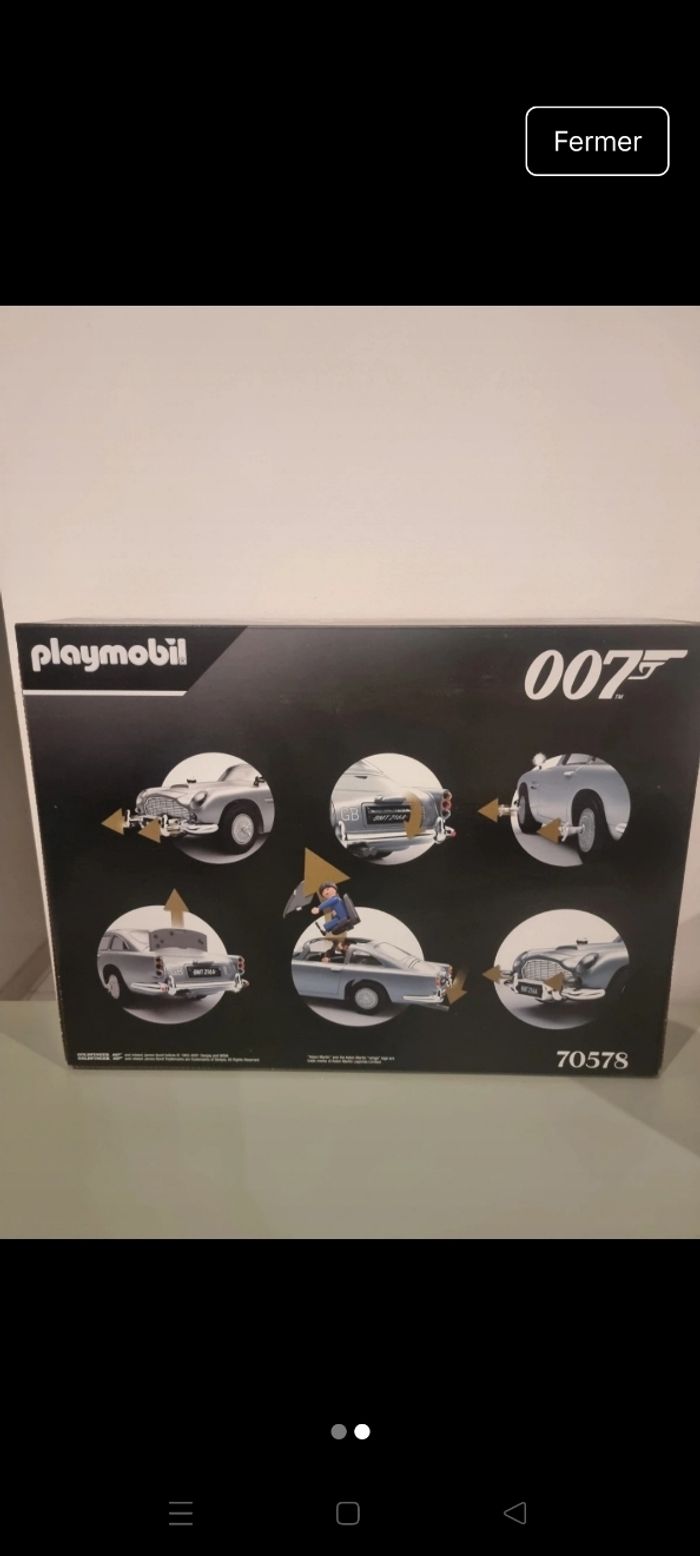 Playmobil Aston Martin 007 - photo numéro 2