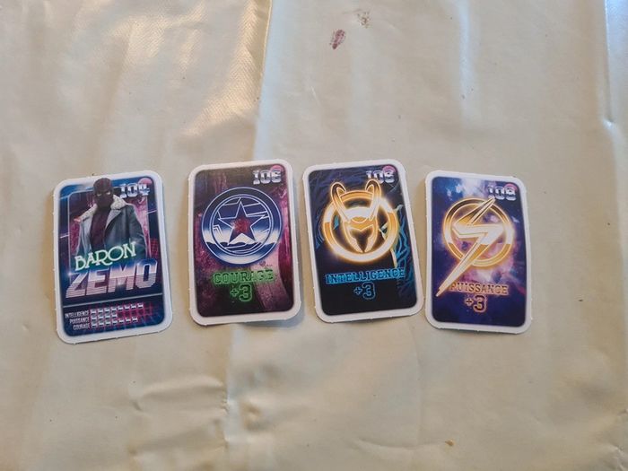 Cartes marvel 2021 révèle ton pouvoir neuves - photo numéro 2