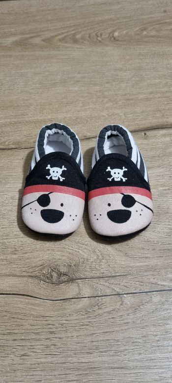 Chaussons pirate bébé 0-6 mois