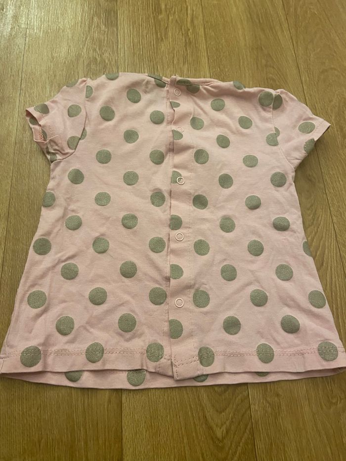 Lot de 4 t-shirt bébé fille 6M - photo numéro 9