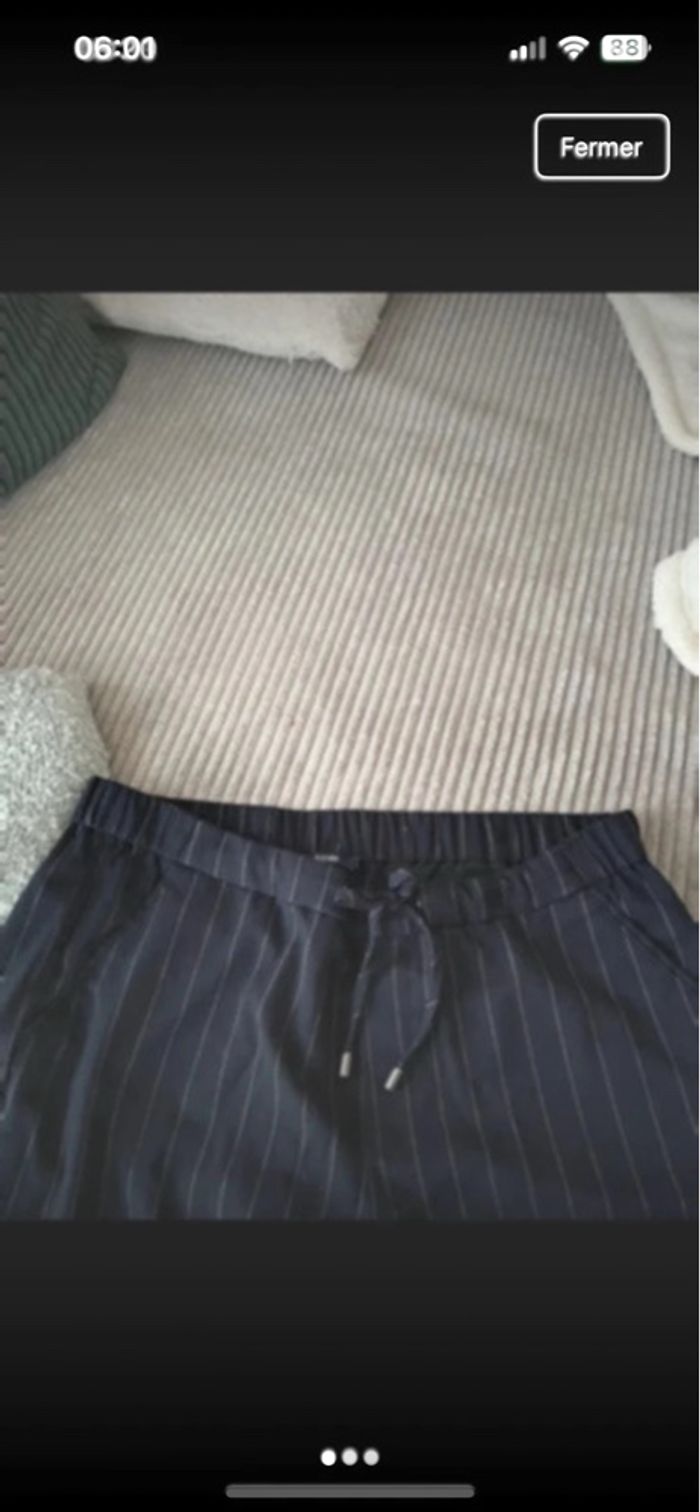 Pantalon fines rayures - photo numéro 2