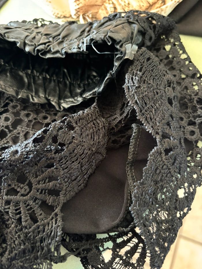 Short noir dentelle - photo numéro 3