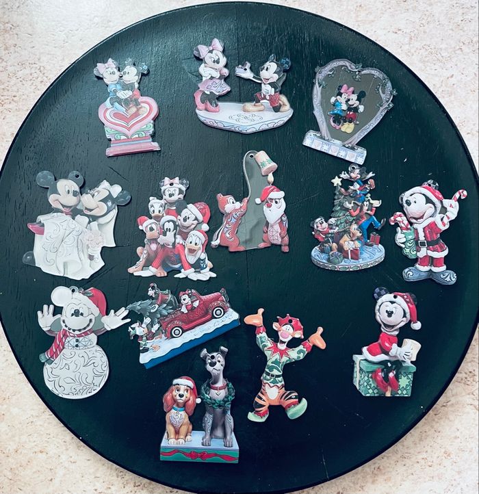 Figurines Disney Mickey Noël  Neuf