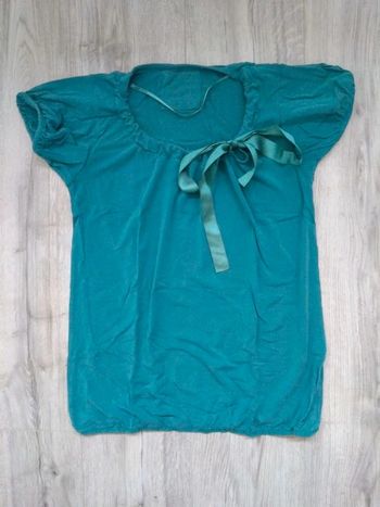 Tee shirt blouse vert Bonobo 36