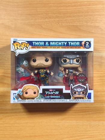 Pack Duo Funko Pop! Thor & Mighty Thor - Thor: Love and Thunder