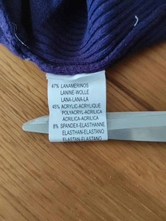 Pull 47% laine mérinos - photo numéro 6