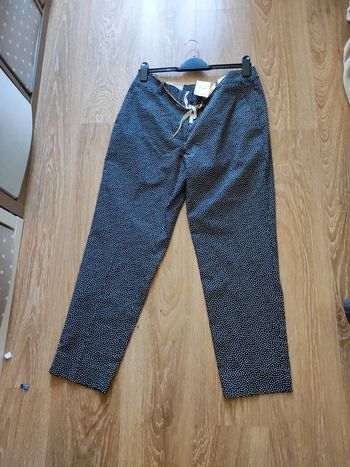 Pantalon cigarette femme