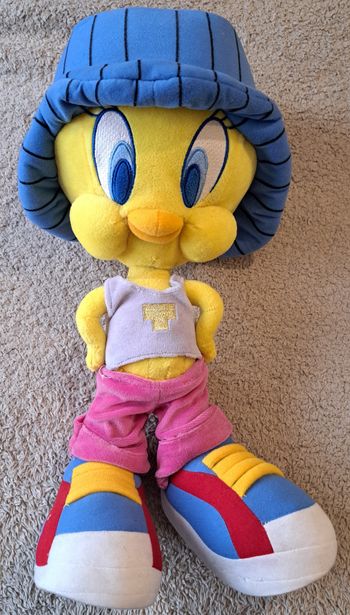 🧸 Grande peluche rigide Looney Tunes Titi