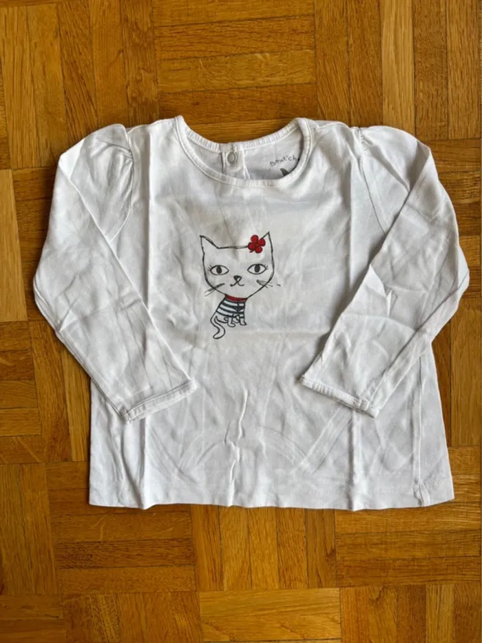 T-shirt Boutchou 9 mois parfait état