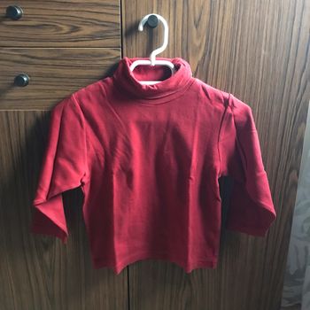 Pull col roulé rouge Orchestra