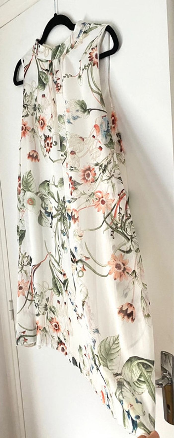 Robe Sans Manches Chic Imprimée Fleurs Taille M - photo numéro 3