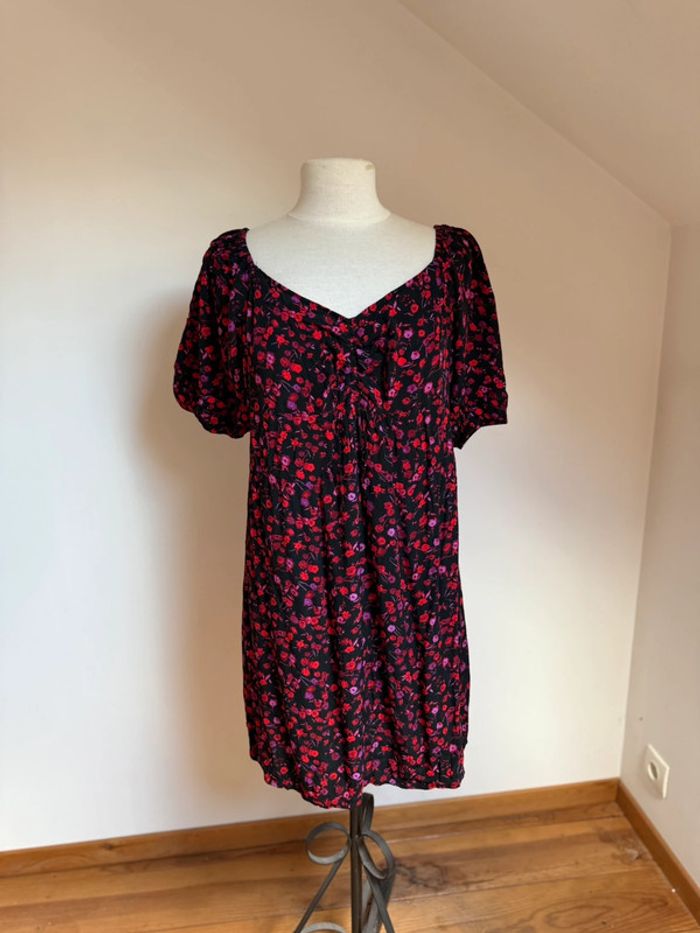 Superbe robe fluide fleurie en viscose neuve Promod 🌸 44