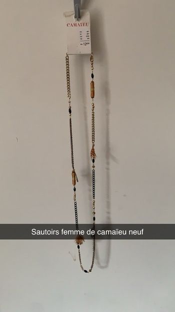 Collier femme neuf