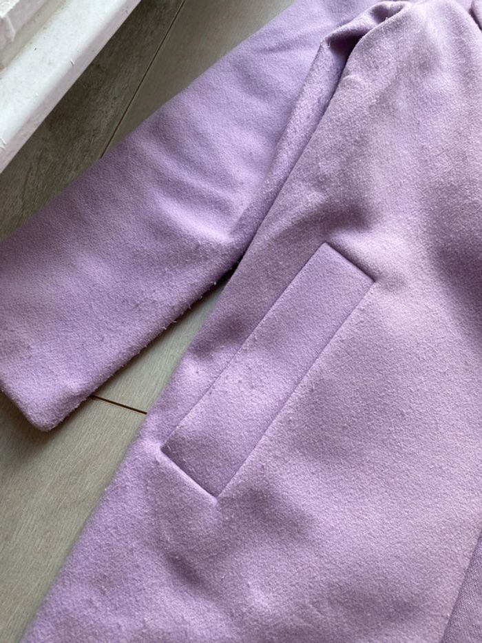 Manteau xs parme Lila stradivarius - photo numéro 3