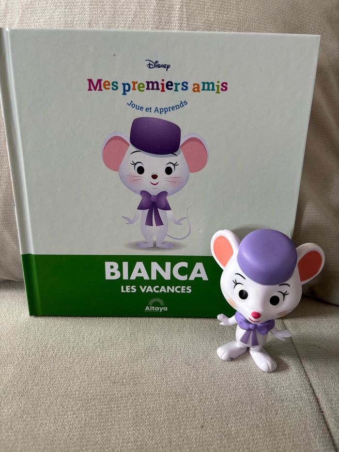 Figurine + Livre Bianca n 69 Mes Premiers Amis Disney Altaya