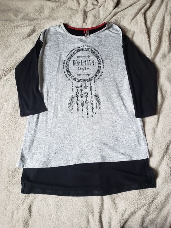 Tunique légère Bohemian style taille 12 ans - photo numéro 3