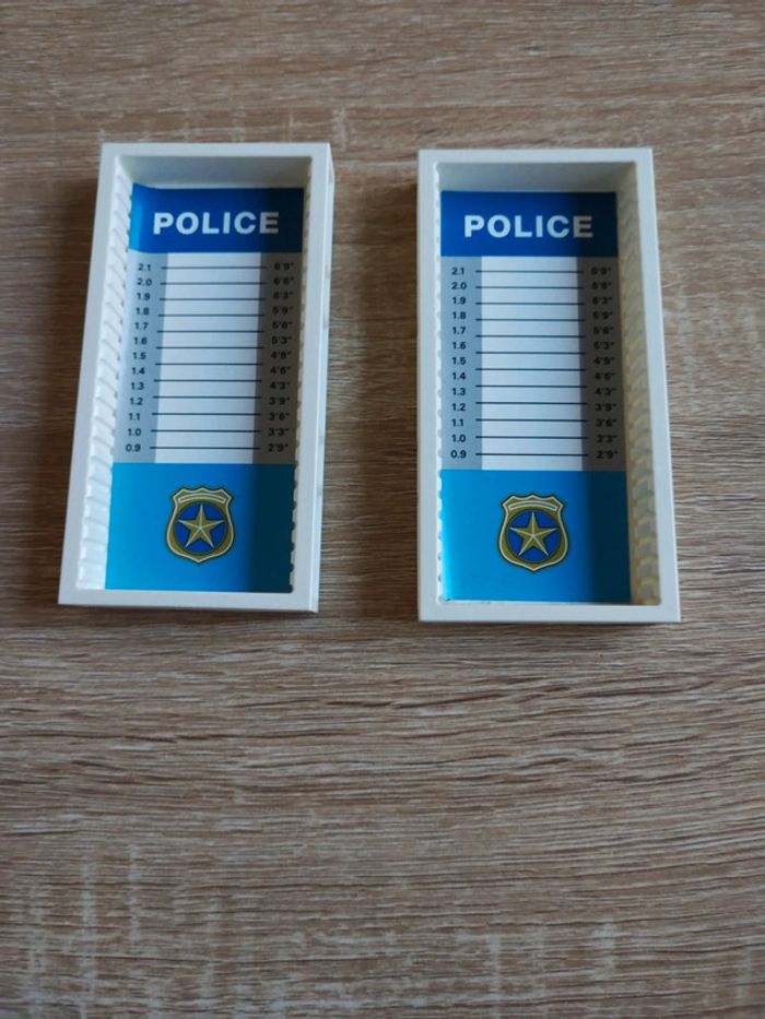 Playmobil 9372 lot 2 murs police - photo numéro 2