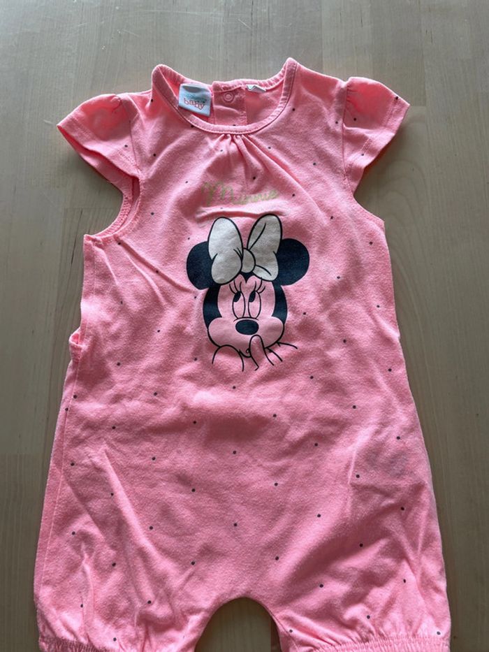Lot de 2 robes et 1 combi-short 12 mois multimarque - photo numéro 4
