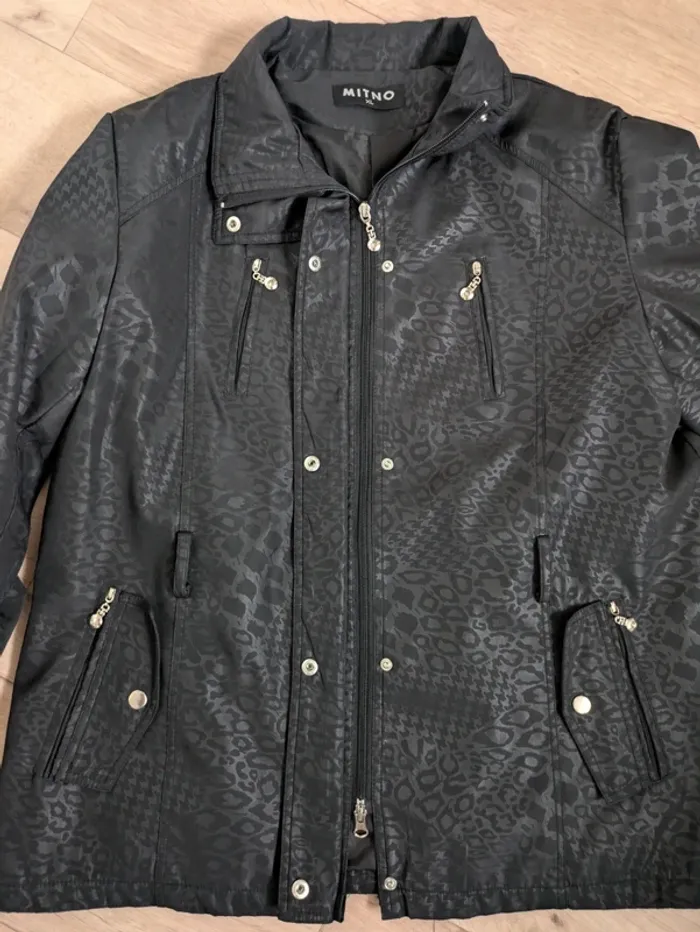Veste imperméable demi-saison noire 42 - photo numéro 7