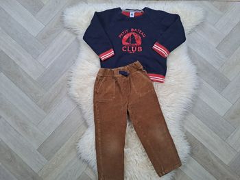 Tenue Petit Bateau taille 5 ans