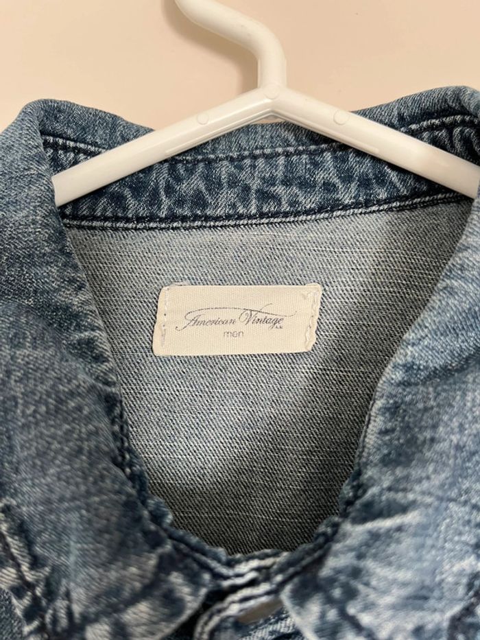 Chemise en jeans american vintage taille L - photo numéro 3