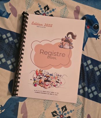 Registre / Référentiel Diddl 150 pages