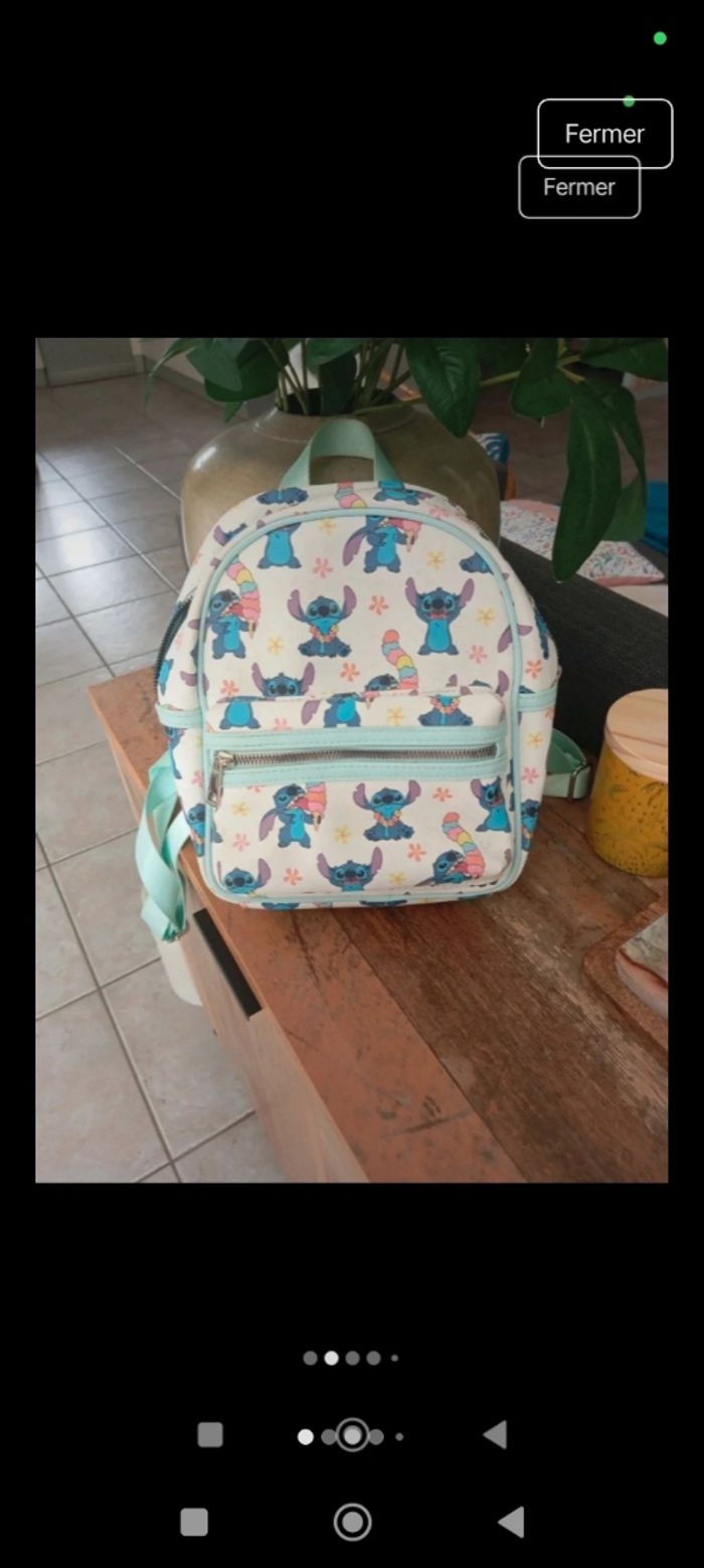 Sac à dos Stitch Disney - photo numéro 2