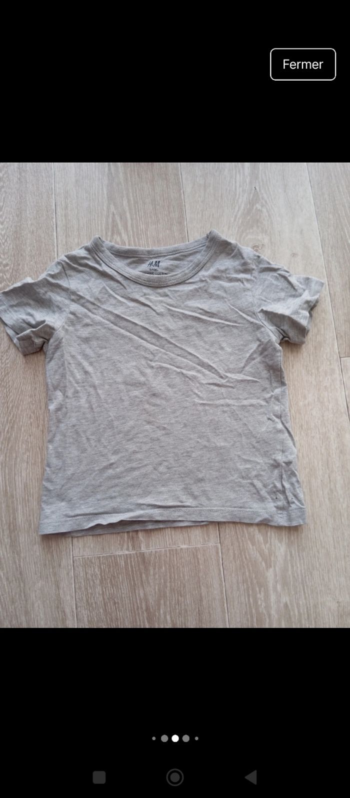 Lot tee shirt Zara - photo numéro 6