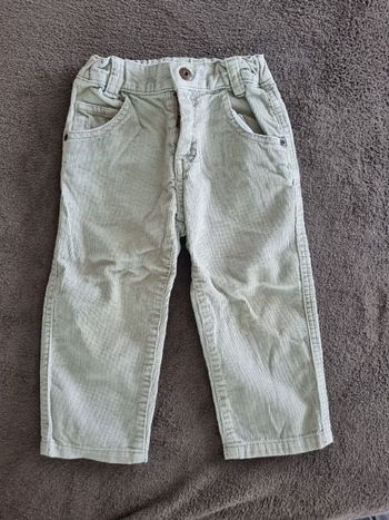 Pantalon velours